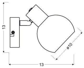 Lampa Candellux Mauro 91-61584 satyna z pilotem