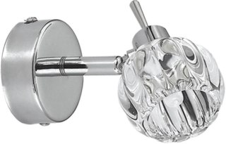 Lampa ścienna kinkiet 1X40W G9 chrom BOMBOLA 91-70289