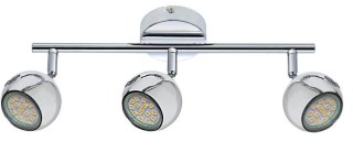 Lampa ścienna listwa 3X50W GU10 chrom BALT 93-60587