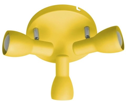 PICARDO LAMPA SUFITOWA PLAFON 3X40W E14 MUSZTARDOWY