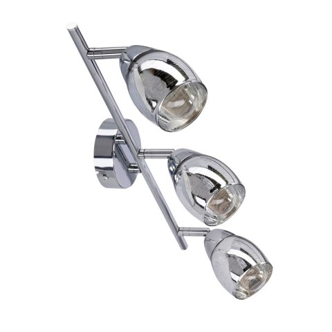 Lampa ścienna listwa 3X10W E14 LED chrom MILTON 93-61294