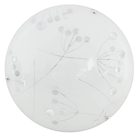 Lampa Sufitowa Candellux Floral 13-49742 Plafon Led 3000K Transparentny