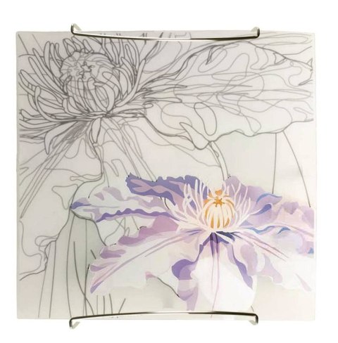 Lampa Sufitowa Candellux Spring 10-12982 Plafon E27 Fioletowy