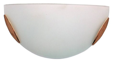 Lampa ścienna plafon 1/2 1X60W mosiądz SARA 11-53728
