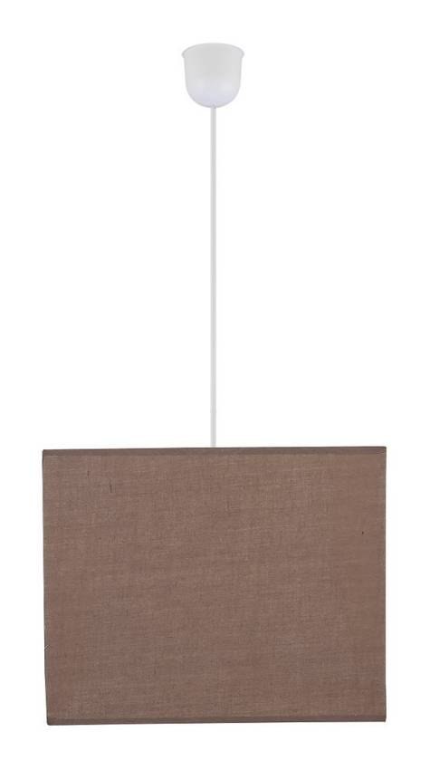 Lampa wisząca brązowa kwadratowa Basic 31-06110