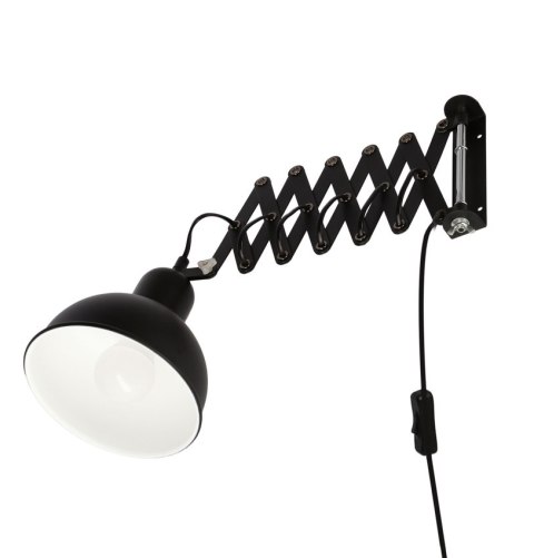 Kinkiey Candellux Harmony 41-27900 na Wysięgniku Harmonijkowym E27 Czarny
