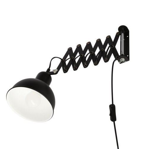 Kinkiey Candellux Harmony 41-27900 na Wysięgniku Harmonijkowym E27 Czarny