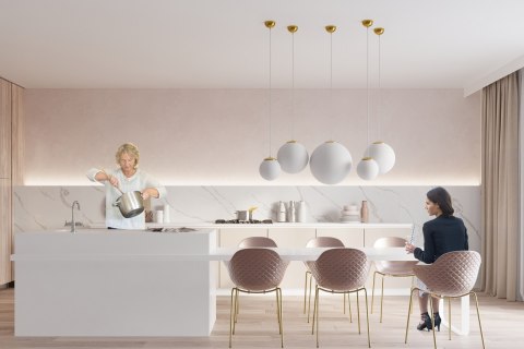 Sollux Lampa wisząca UGO 20 złota