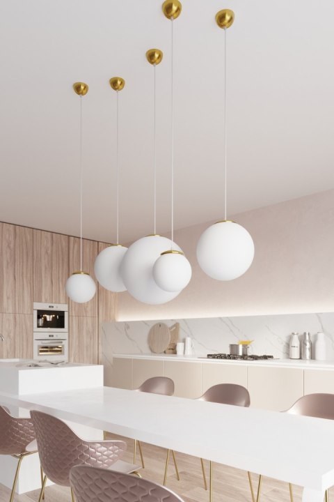 Sollux Lampa wisząca UGO 20 złota