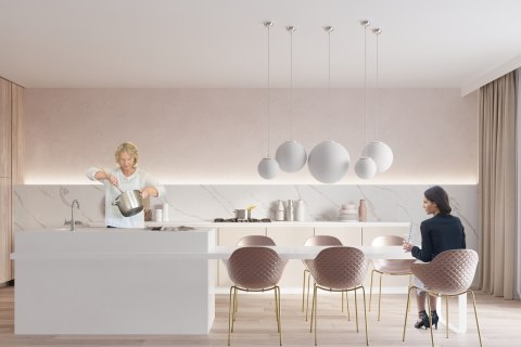 Sollux Lampa wisząca UGO 30 chrom