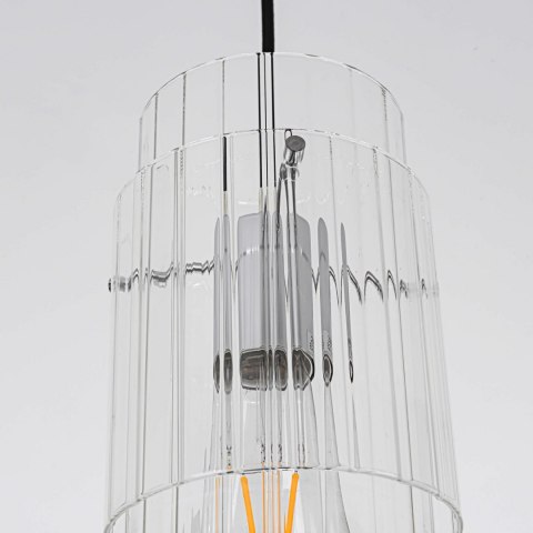 Light Prestige Lampa wisząca Savona czarna 1xE27