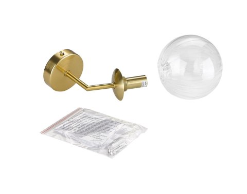 Kinkiet Arette złoty 1xG9 Light Prestige