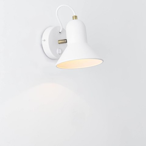 Kinkiet Astama biały 1xE27 Light Prestige