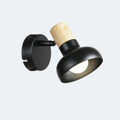 Kinkiet Arezzo 1xE14 czarny LP-1420/1W BK