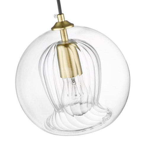 Lampa wisząca Arette złota 1xE27 Light Prestige