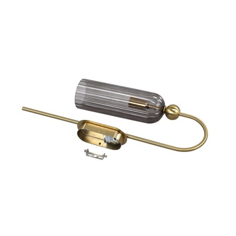 Kinkiet Piega 1 smoked 1xE14 Light Prestige