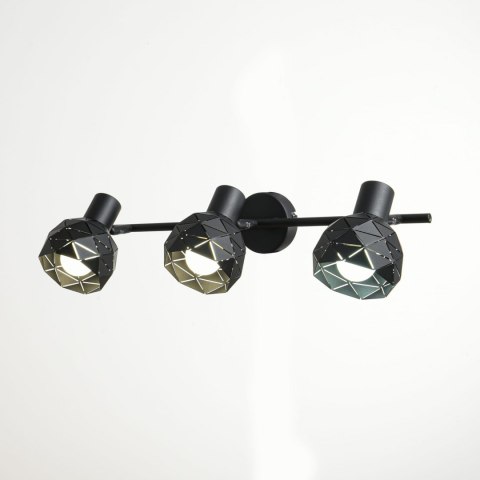 Spot Reus czarny 3xE14 Light Prestige