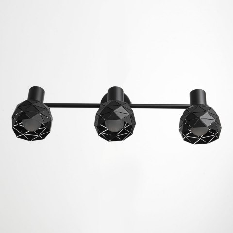 Spot Reus czarny 3xE14 Light Prestige