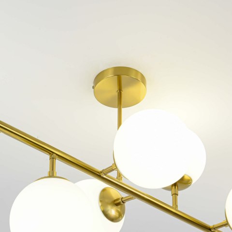 Lampa wisząca Dorado 8 złota 8xE14 Light Prestige