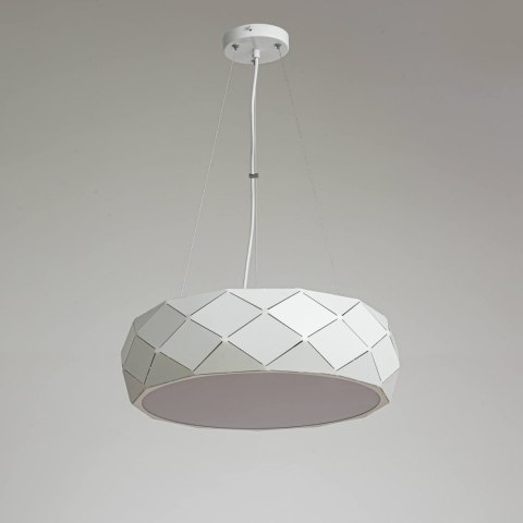 Lampa wisząca Reus biała 3xE27 Light Prestige