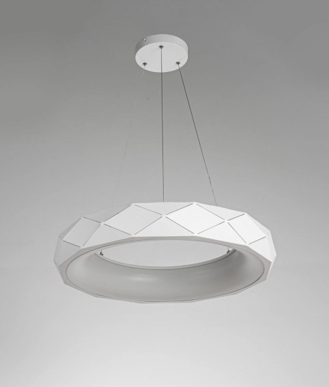 Lampa wisząca Reus biała LED 4000K Light Prestige