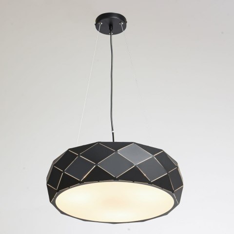 Lampa wisząca Reus czarna 3xE27 Light Prestige
