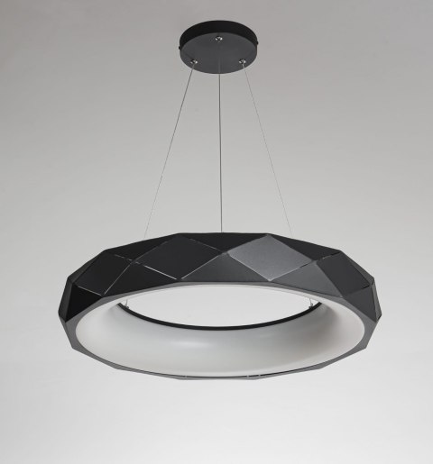 Lampa wisząca Reus czarna LED 4000K Light Prestige