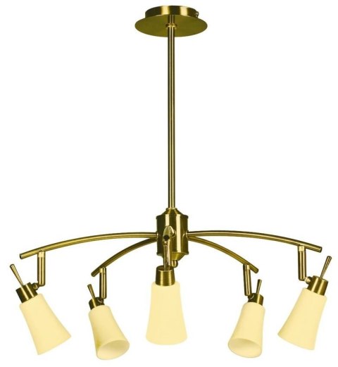 Lampa sufitowa Candellux 35-87037 Kroton 5X40W G9 patyna
