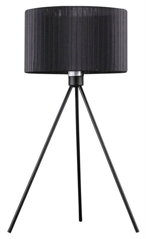 Lampka stołowa gabinetowa czarna 60W E27 Diana 41-74034