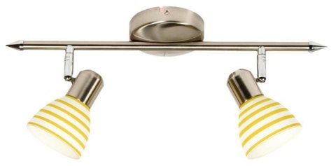 Citrona Listwa 2X40W G9 Nikiel Mat