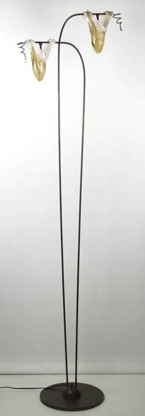 Lampa podłogowa patyna podwójna 2 Magma