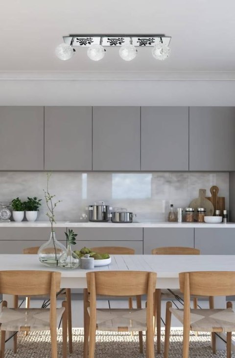 Lampa ścienna sufitowa listwa chrom Orton 94-05000