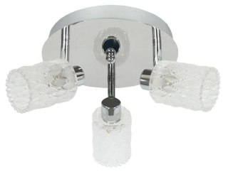 Lampa sufitowa Candellux 98-03775 Trans plafon 3X40W G9 chrom