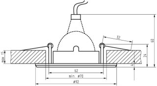 UO-16 SN MR16 SATYNA NIKIEL OPR. STROP. UCHYL. ODLEW