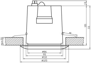 Ozs-09 OPRAWA STROPOWA 2270703