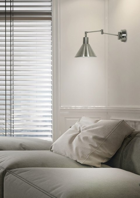 LAMPA ŚCIENNA LOFT KINKIET REGULOWANY DO SALONU SYPIALNI SATYNA Copenhagen