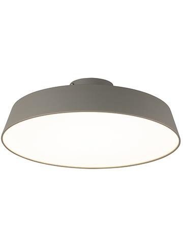 Lampa sufitowa szara satyna LED 36W Orlando Ledea 50133242
