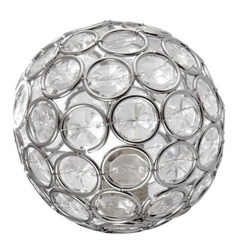 Klosz chrom / transparent G9 90mm do lamp Starlet Candellux 71-01016