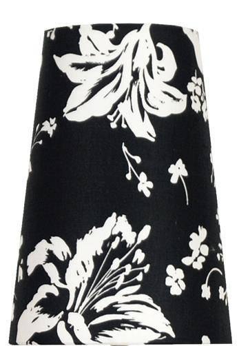 Abażur do cuero lampka E27 abażur czarny