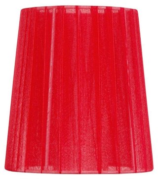 Abażur rifasa 14 E14 czerwony