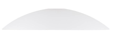 Klosz szklany biały mat okrągły 40cm Oteo 74-53499