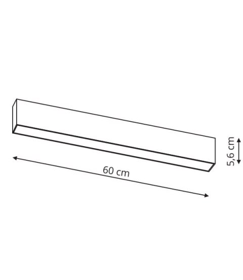 Reflektor Magnetic Moon 20W 3000K 1xLED czarny LP-560-MAG-BK