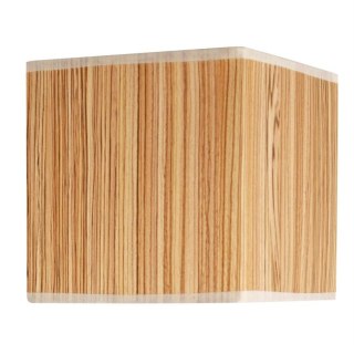 Abażur do cajman E14 brązowy