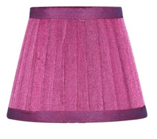 Abażur do klips malva E14 amarant