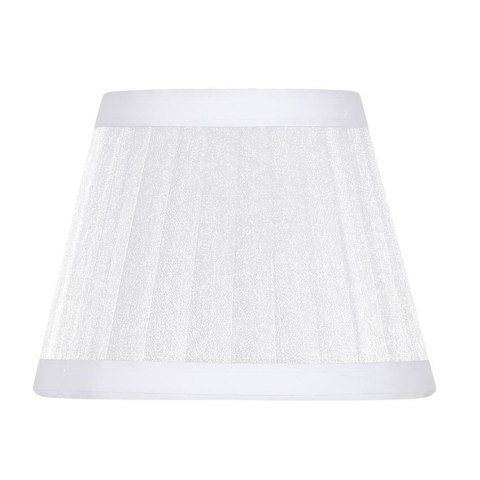 Abażur do klips malva E14 biały przejrzysty