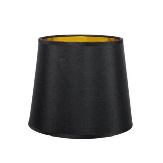 Abażur do milonga E27 czarny / złoty środek