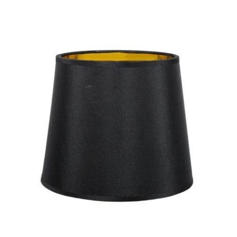 Abażur do milonga E27 czarny / złoty środek