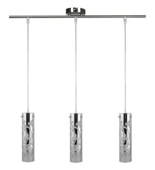 Lampa sufitowa candellux 33-86504 ester zwis 3xg9 40w satyna nikiel