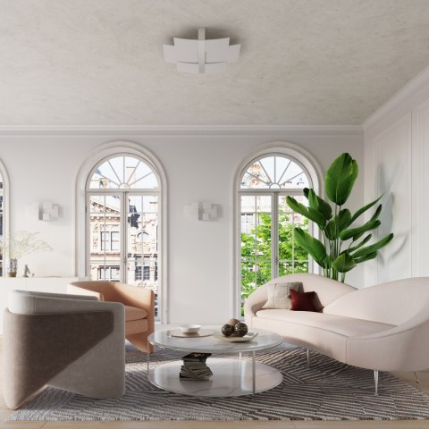 Sollux Lampa Plafon CELIA chrom