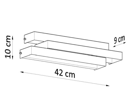 Sollux Lampa Kinkiet FROST